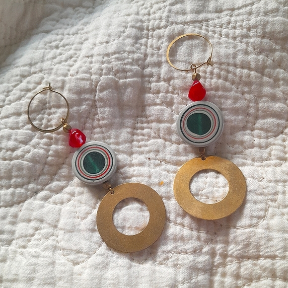 'From the River' Earrings - Picture 1 of 6